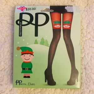 Pretty Polly Elf Tights-NWT